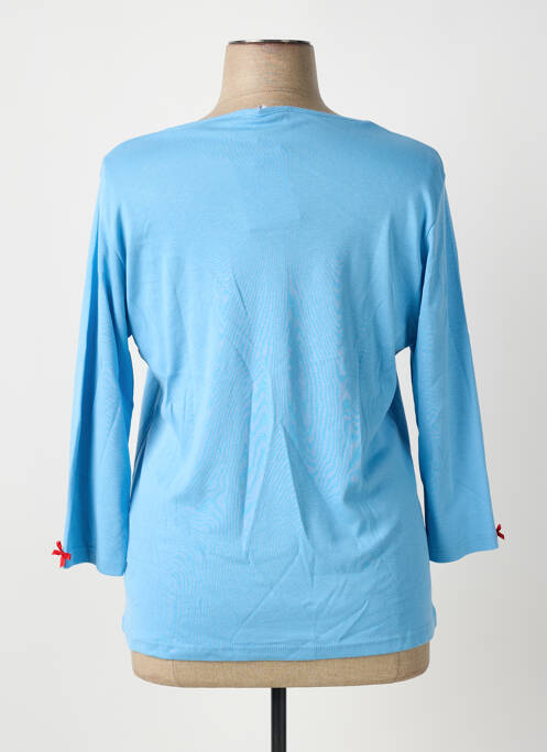 T-shirt bleu I.ODENA femme