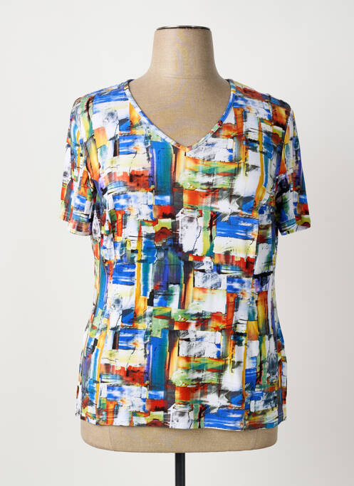 T-shirt bleu IMPULSION femme