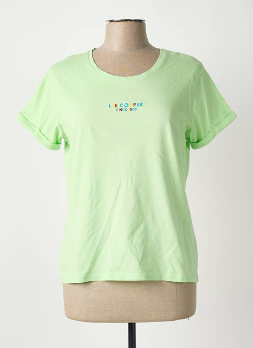T-shirt vert LEE COOPER femme