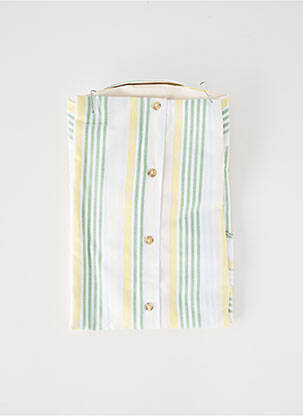 Chemise manches longues coupe cintrée vert CARLOS CORDOBA homme