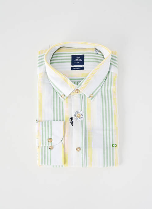 Chemise manches longues vert CARLOS CORDOBA homme