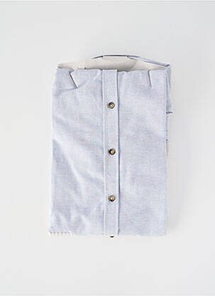 Chemise manches longues coupe cintrée gris CARLOS CORDOBA homme