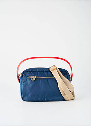 Sac multipoches forme rectangulaire bleu TINTAMAR femme