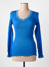 T-shirt manches longues manches longues bleu clair FRALY femme