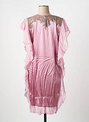 Nuisette/combinette effet matière satinée rose MARJOLAINE femme