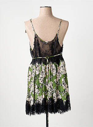 Nuisette/combinette col v noir MARJOLAINE femme