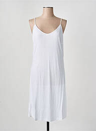 Jupon /fond de robe coupe droite blanc PINK P femme