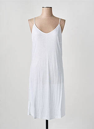 Jupon /fond de robe coupe droite blanc PINK P femme