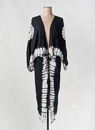 Veste casual coupe droite noir PAIN DE SUCRE femme