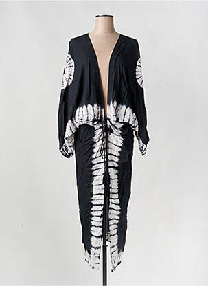 Veste casual coupe droite noir PAIN DE SUCRE femme