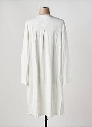 Chemise de nuit manches longues blanc LINCLALOR femme