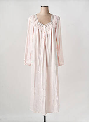 Chemise de nuit manches longues rose FERAUD femme