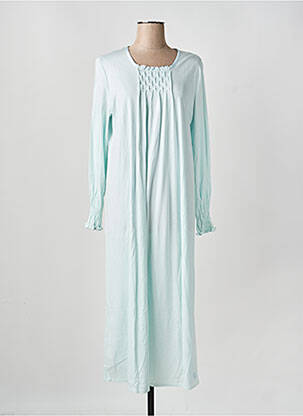 Chemise de nuit manches longues bleu FERAUD femme