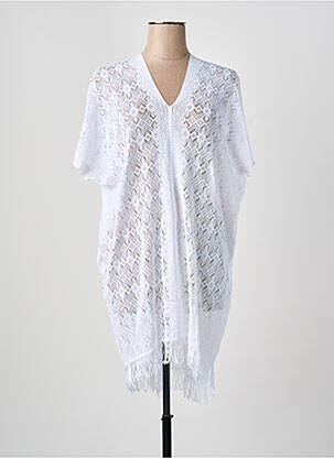 Robe de plage blanc PAIN DE SUCRE femme