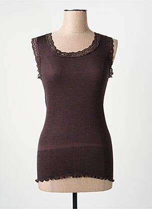 Top/Caraco marron FRALY femme
