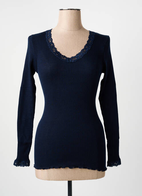 T-shirt manches longues manches longues bleu fonce FRALY femme