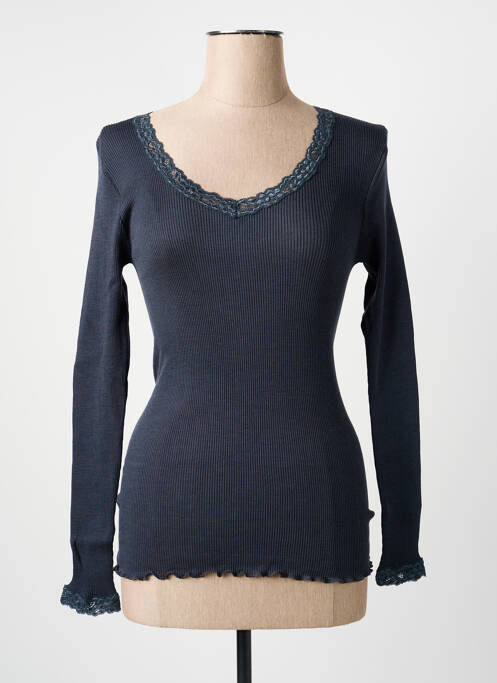T-shirt manches longues manches longues bleu FRALY femme