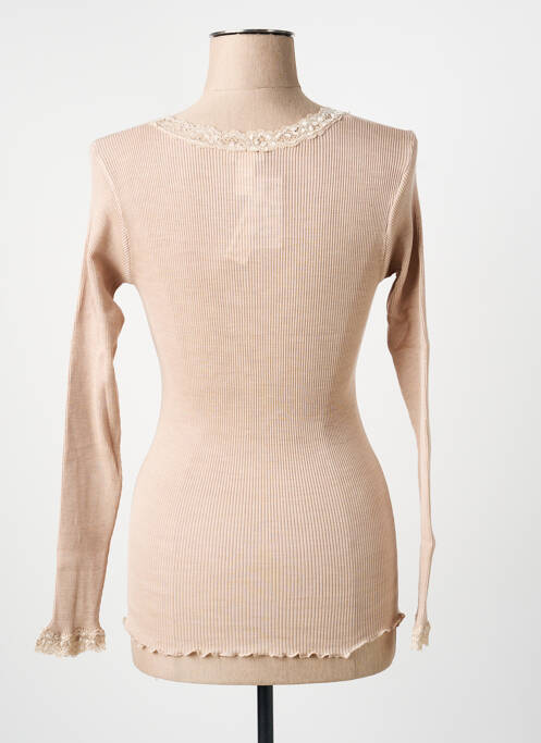 T-shirt manches longues manches longues beige FRALY femme