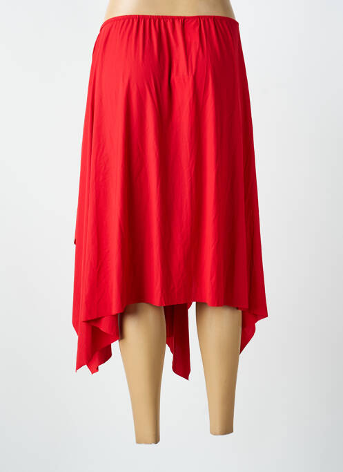 Paréo tissage popeline rouge PAIN DE SUCRE femme