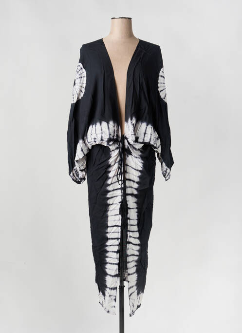 Veste casual coupe droite noir PAIN DE SUCRE femme