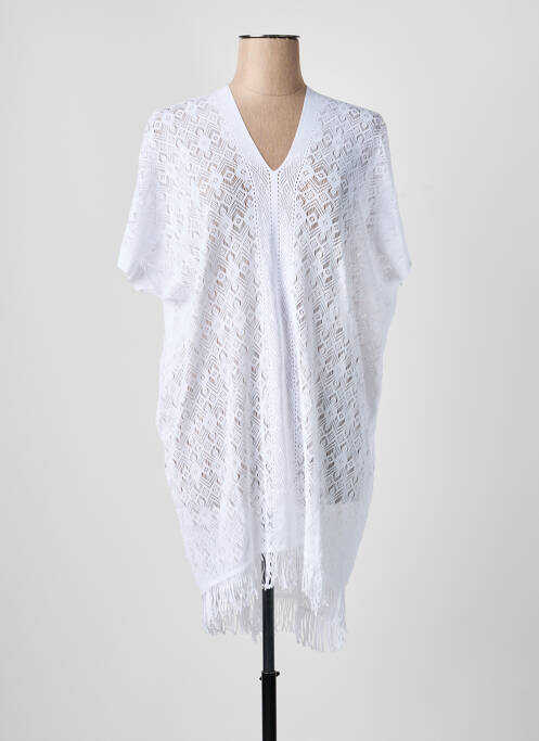 Robe de plage blanc PAIN DE SUCRE femme