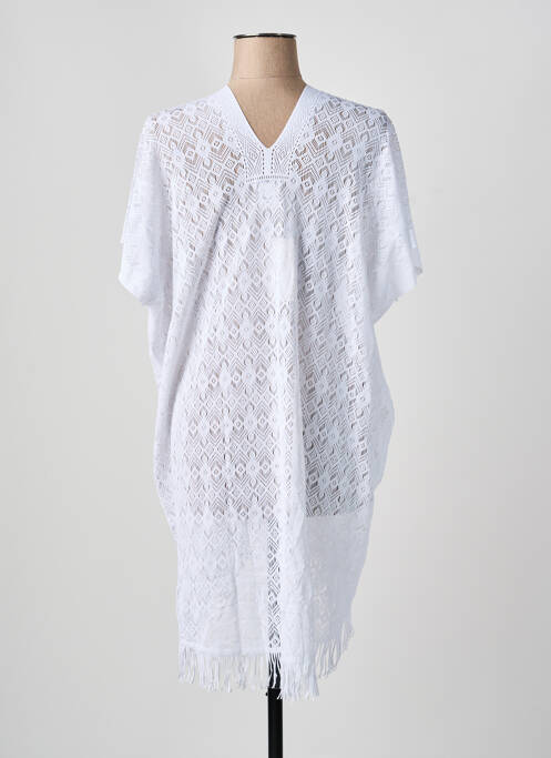 Robe de plage blanc PAIN DE SUCRE femme