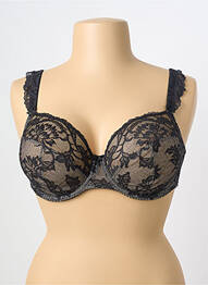 Soutien-gorge légère et transparente haut soutien-gorge emboitant noir FANTASIE femme