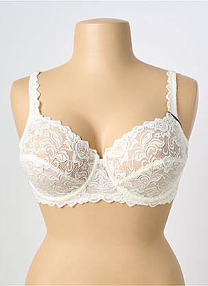 Soutien-gorge légère et transparente haut soutien-gorge emboitant beige WACOAL femme