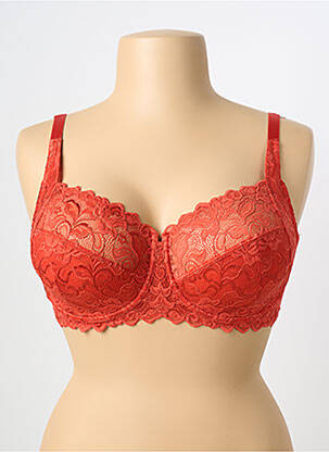 Soutien-gorge légère et transparente haut soutien-gorge emboitant orange WACOAL femme