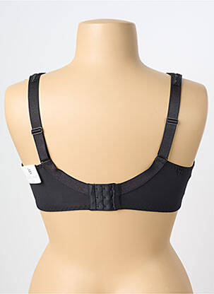 Soutien-gorge effet matière satinée haut soutien-gorge emboitant noir LOUISA BRACQ femme