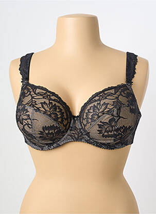 Soutien-gorge légère et transparente haut soutien-gorge emboitant noir FANTASIE femme