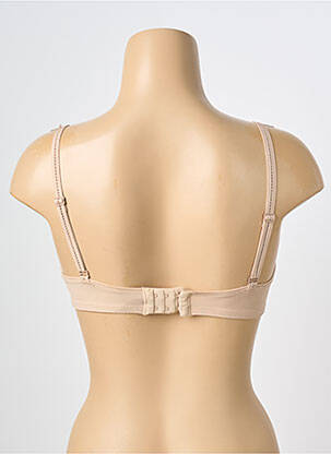 Soutien-gorge effet matière satinée haut soutien-gorge moulé chair CHANTELLE femme