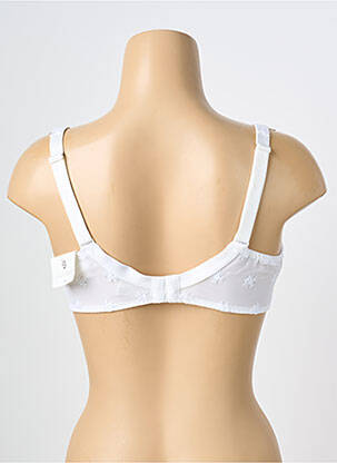 Soutien-gorge effet matière satinée haut soutien-gorge emboitant blanc LOUISA BRACQ femme