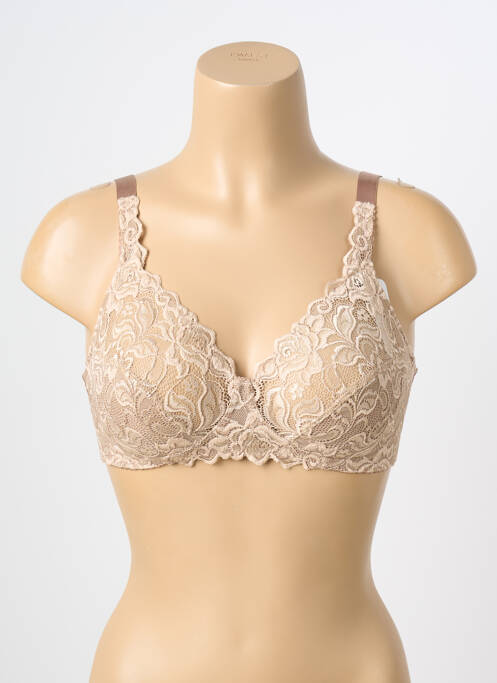 Soutien-gorge sans armature haut soutien-gorge emboitant chair WACOAL femme