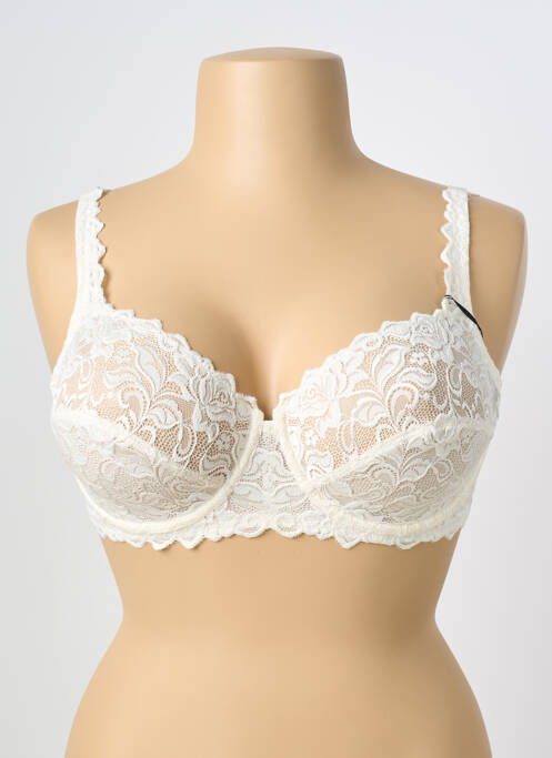 Soutien-gorge légère et transparente haut soutien-gorge emboitant beige WACOAL femme