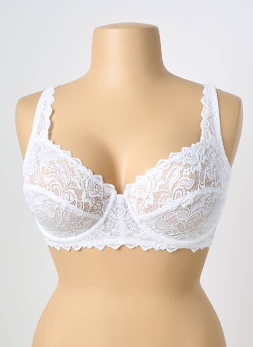Soutien-gorge légère et transparente haut soutien-gorge emboitant blanc WACOAL femme