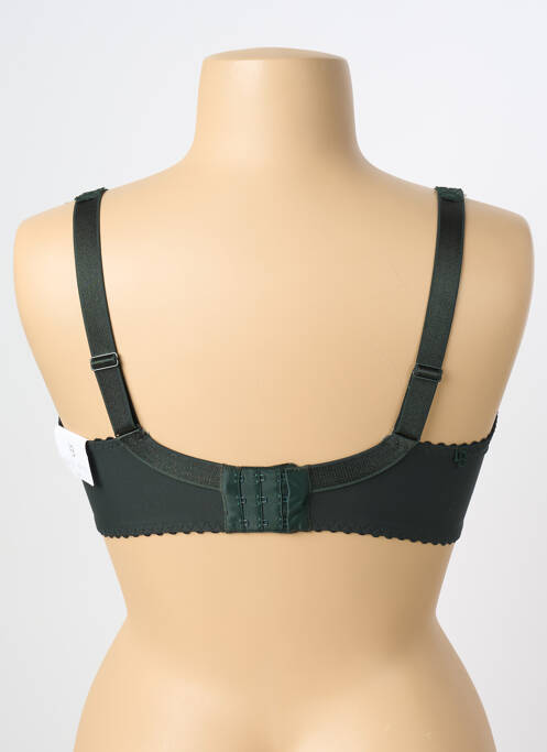 Soutien-gorge effet matière satinée haut soutien-gorge emboitant vert LOUISA BRACQ femme
