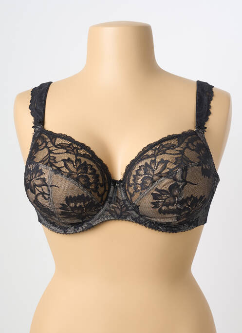 Soutien-gorge légère et transparente haut soutien-gorge emboitant noir FANTASIE femme