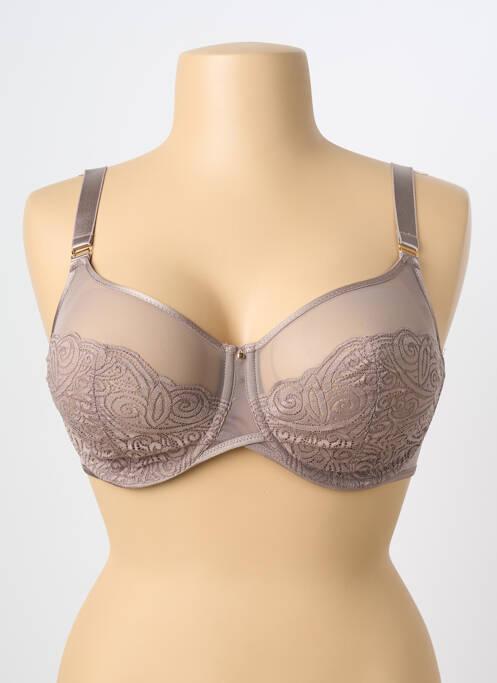 Soutien-gorge marron CHANTELLE femme