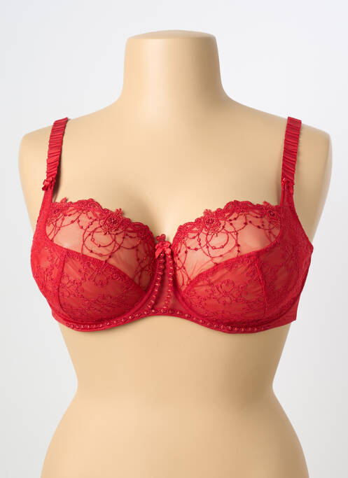 Soutien-gorge rouge EMPREINTE femme