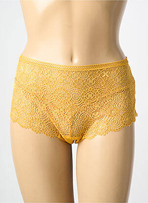 Shorty stretch jaune FREYA femme