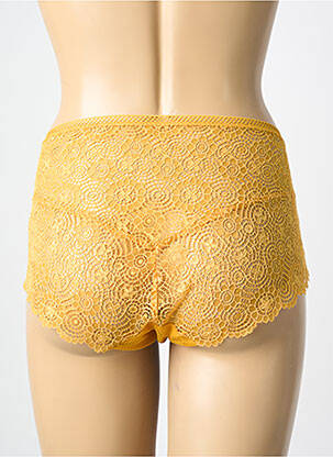 Shorty stretch jaune FREYA femme