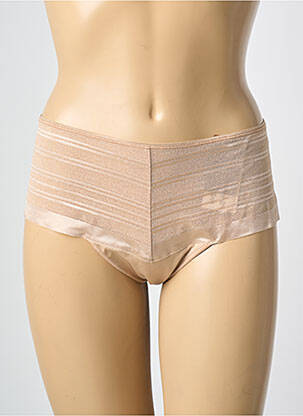 Shorty effet matière satinée chair CHANTELLE femme