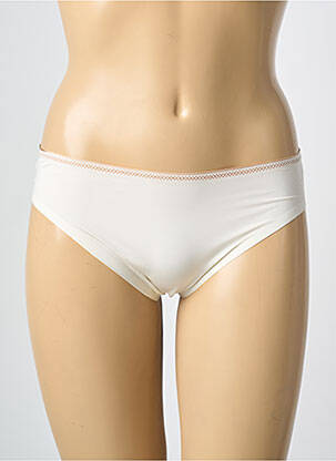 Culotte tissage satiné beige CHANTELLE femme