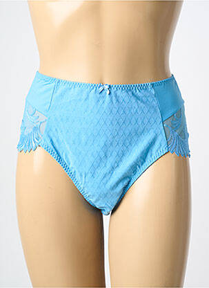 Culotte haute stretch bleu EMPREINTE femme
