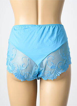 Culotte haute stretch bleu EMPREINTE femme