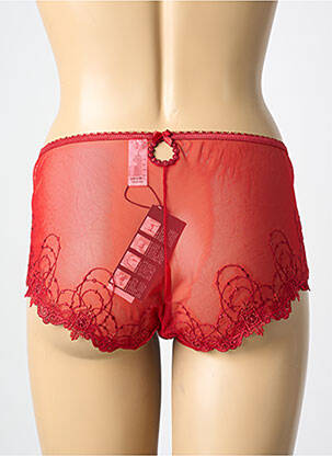 Shorty stretch rouge EMPREINTE femme