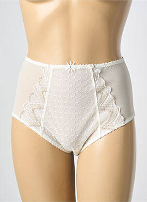 Culotte haute légère et transparente beige WACOAL femme