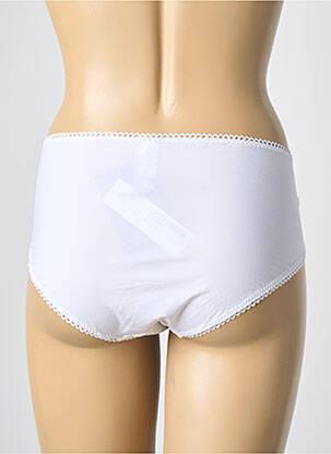 Culotte tissage satiné blanc EMPREINTE femme