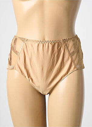 Culotte tissage satiné or LOUISA BRACQ femme